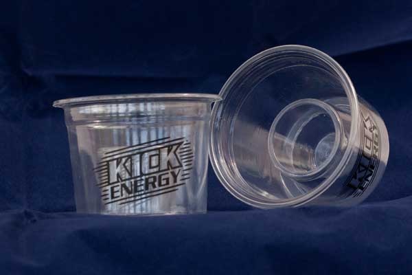 Plastic shot glasses